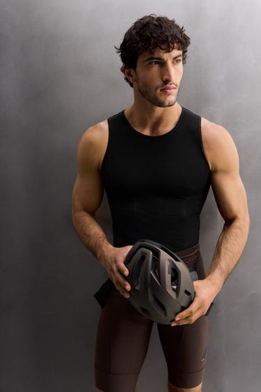 DÉBARDEUR DE CYCLISME X O GRAN CAMIÑO - Noir de Zara - Image 6