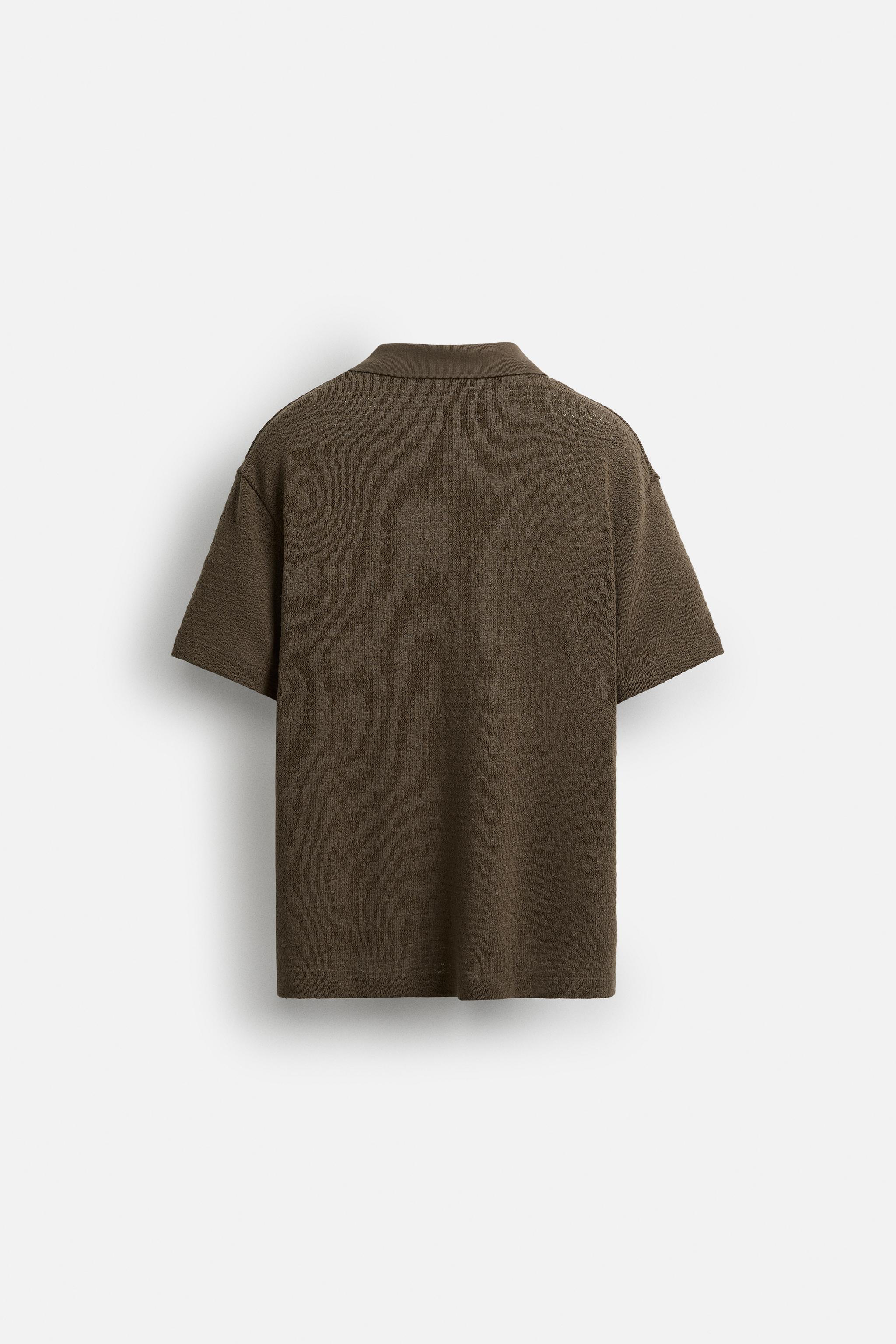 POLO JACQUARD GÉOMÉTRIQUE