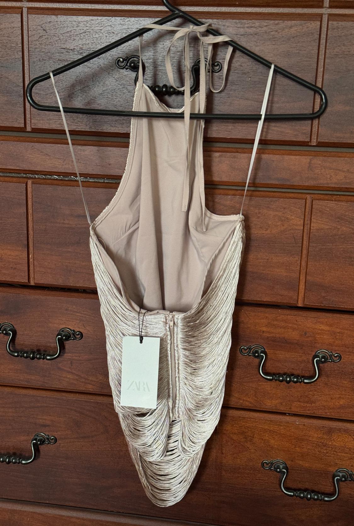 FRINGED HALTER TOP - Image 2