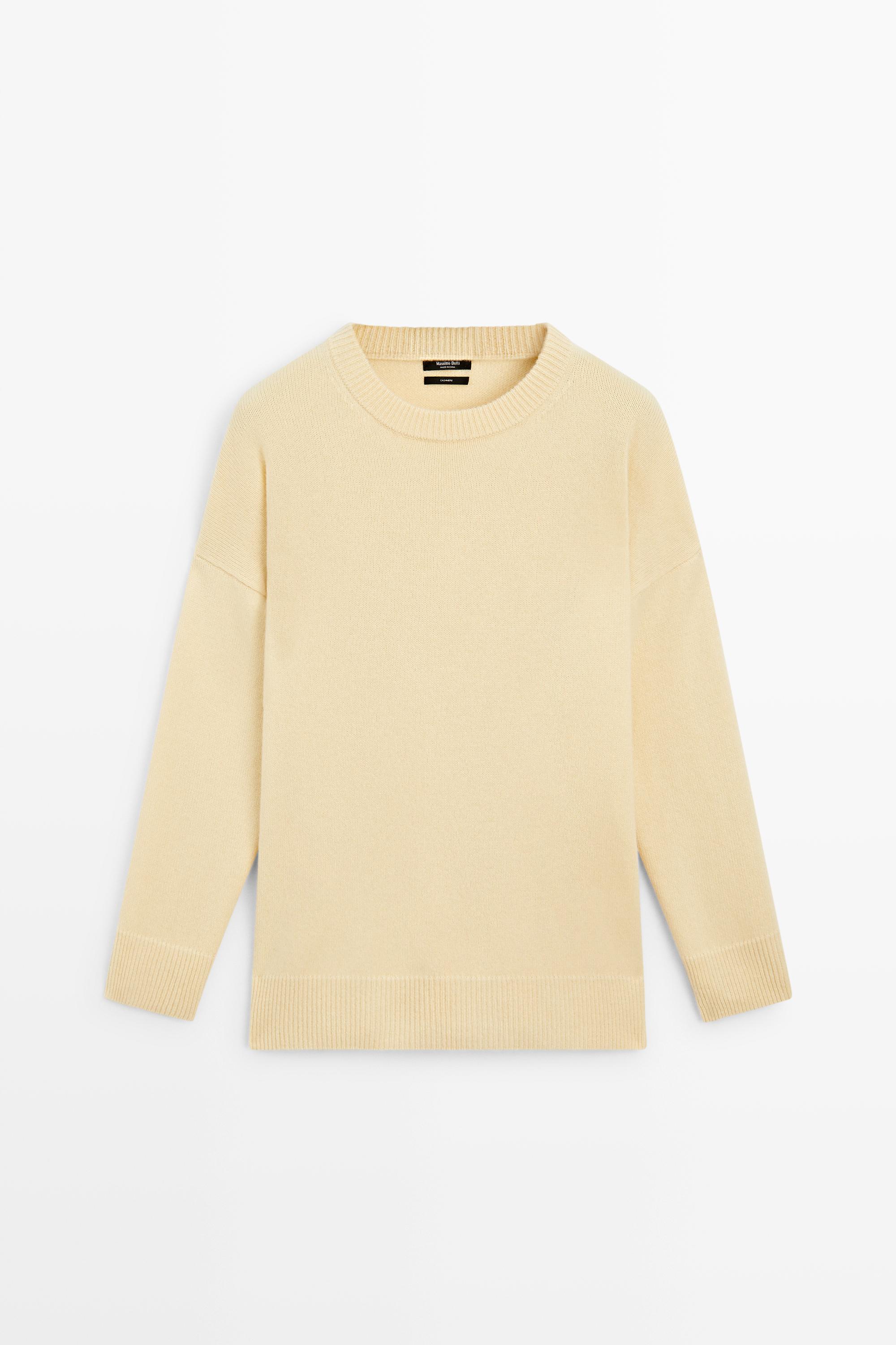 Pull oversize en maille 100 % cachemire