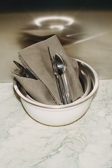 SET - BROWN/WHITE by Zara