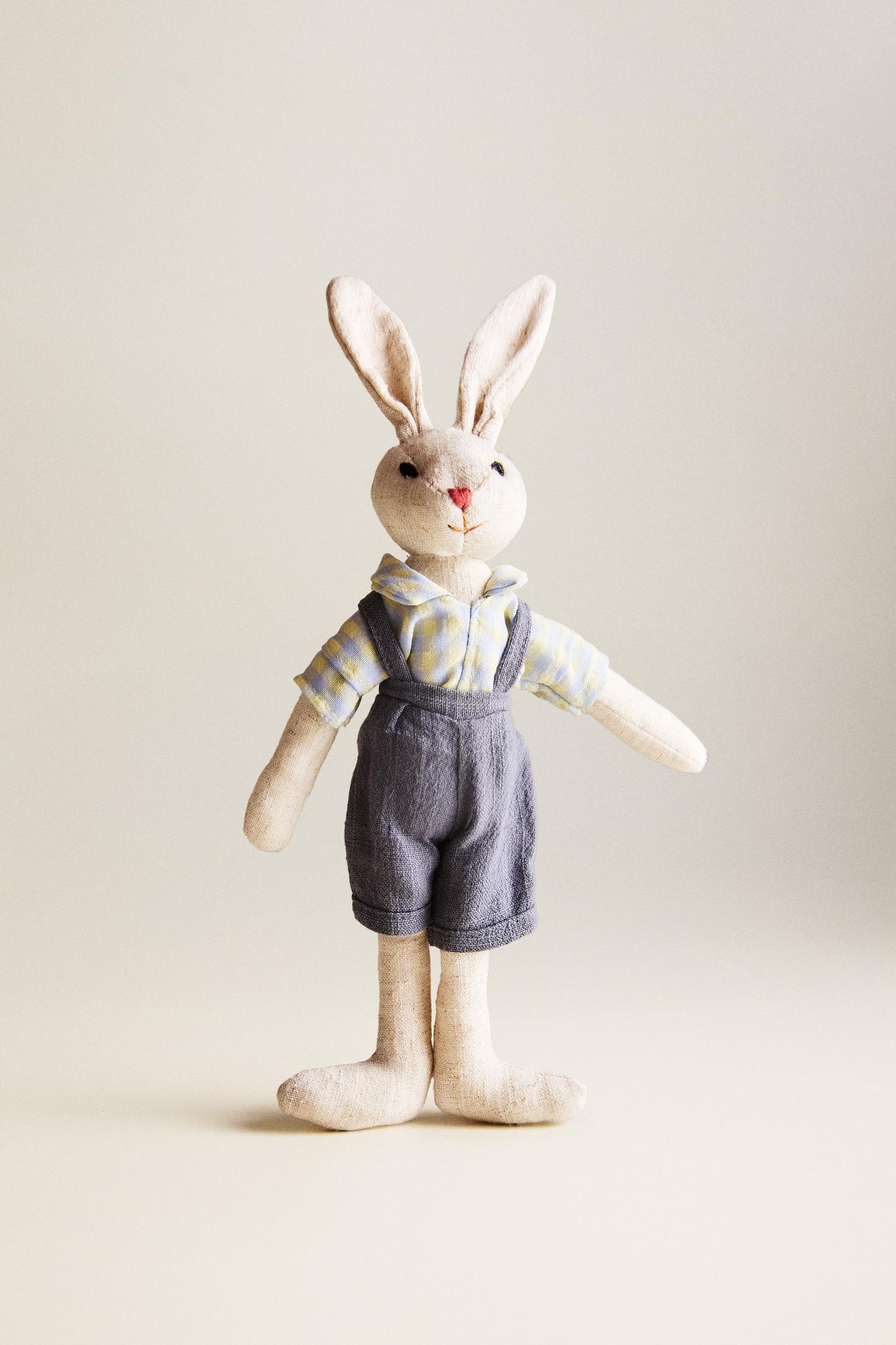 Детская мягкая игрушка Zara KIDS’ Bunny Plush Toy, цвет: Разноцветный — фото 6