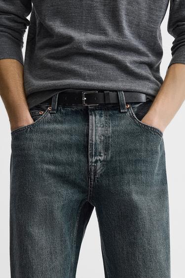 JEAN STRAIGHT FIT - Bleu de Zara - Image 4
