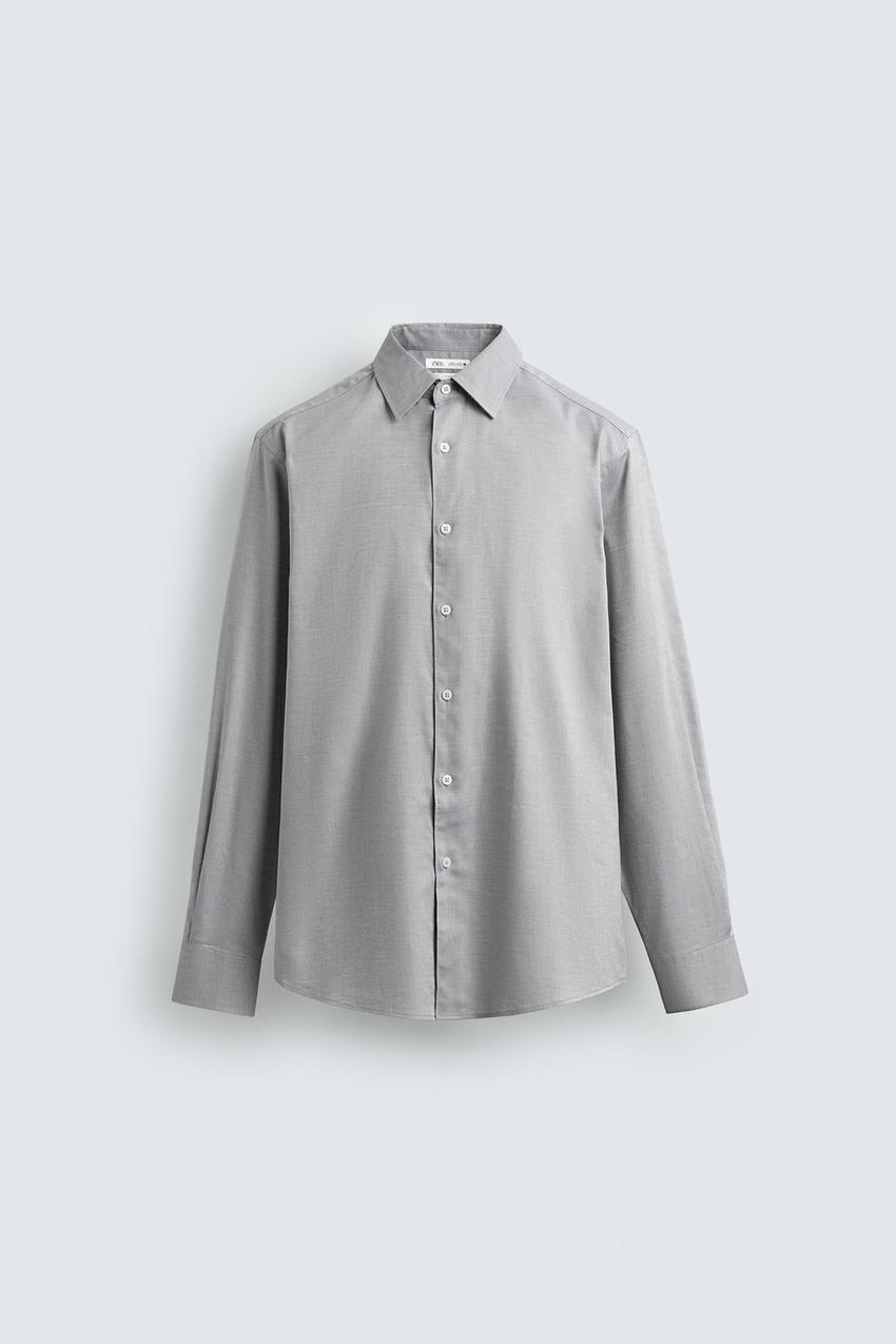 sachin and babi light blue dress Imported Ash Grey Slim Fit Casual Shirt for Men  Falcon Suits