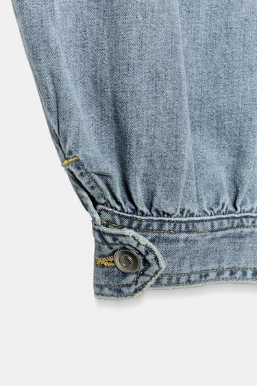 JEAN TRF BALLON TAILLE NORMALE - Bleu clair de Zara - Image 7