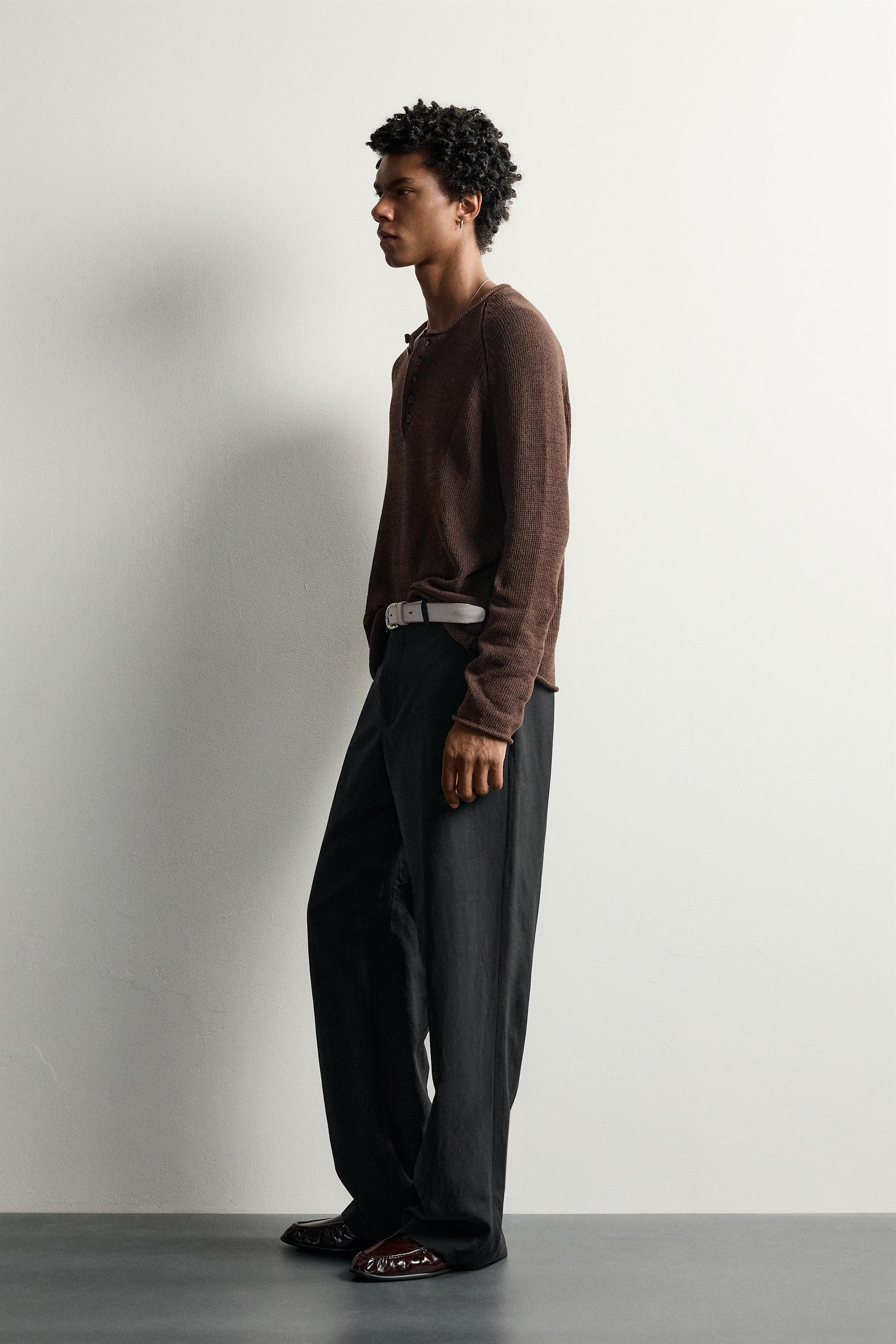 HENLEY REGULAR FIT JUMPER - thumbnail 4