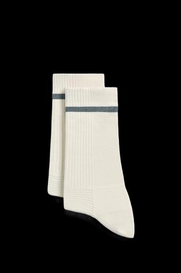RUNNING SOCKS 2-PACK - Butter by Zara