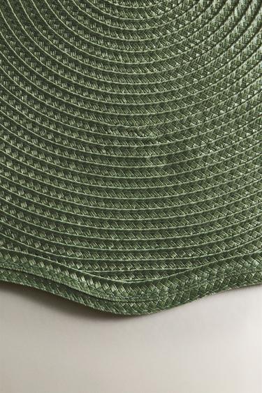 PACK OF BLONDE LACE PLACEMATS (PACK OF 2) - Green by Zara - Image 2