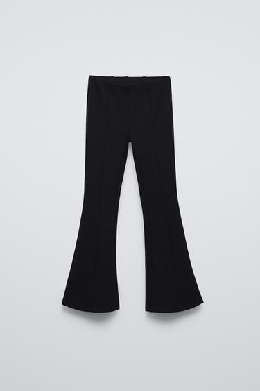 ROME STITCH FLARE-LEGGING - Zwart van Zara - Afbeelding 0