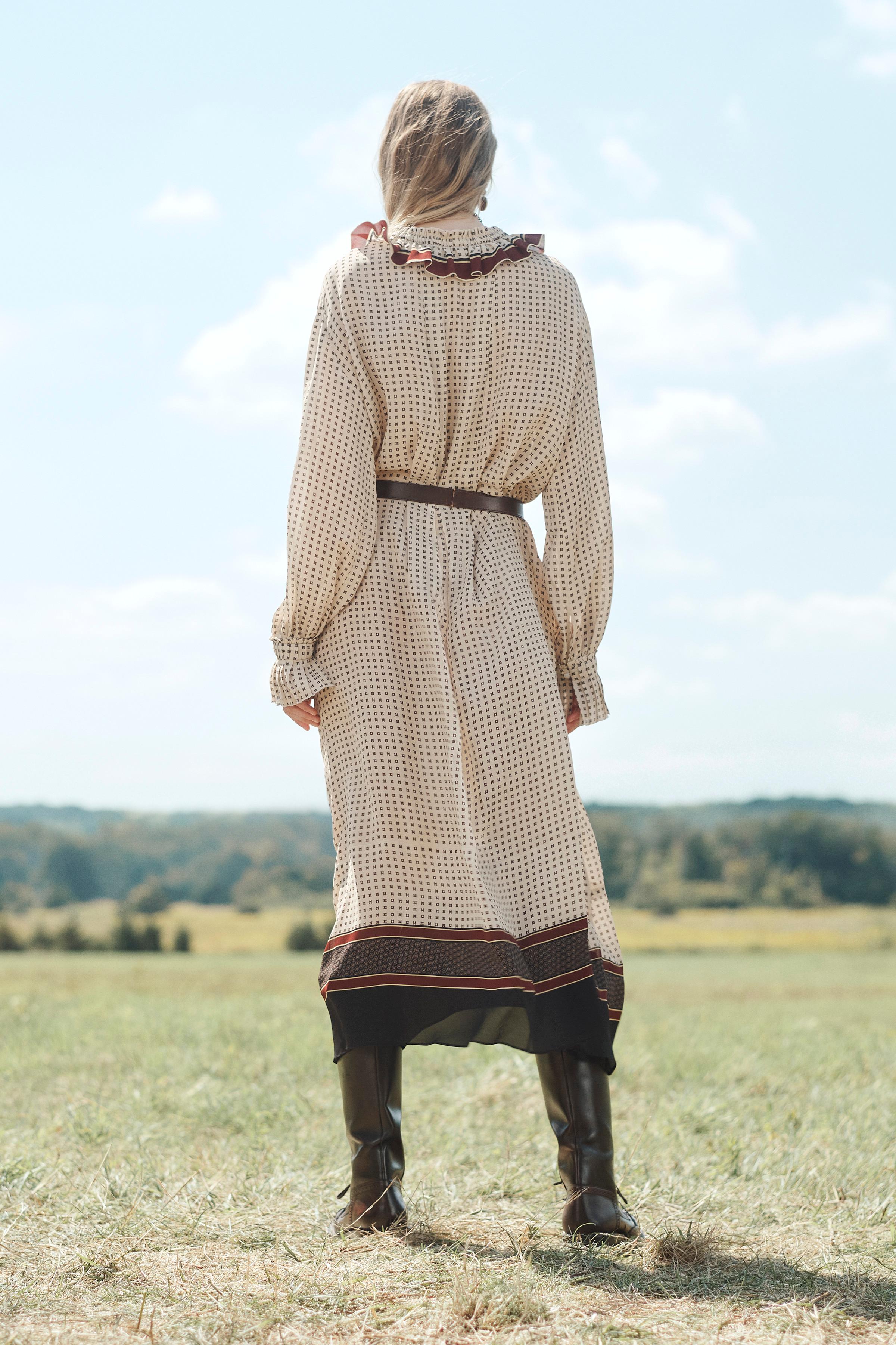 LIMITED EDITION LONG PRINT DRESS