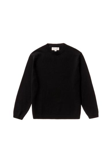 SWEATER DE ALGODÃO - Preto da Zara