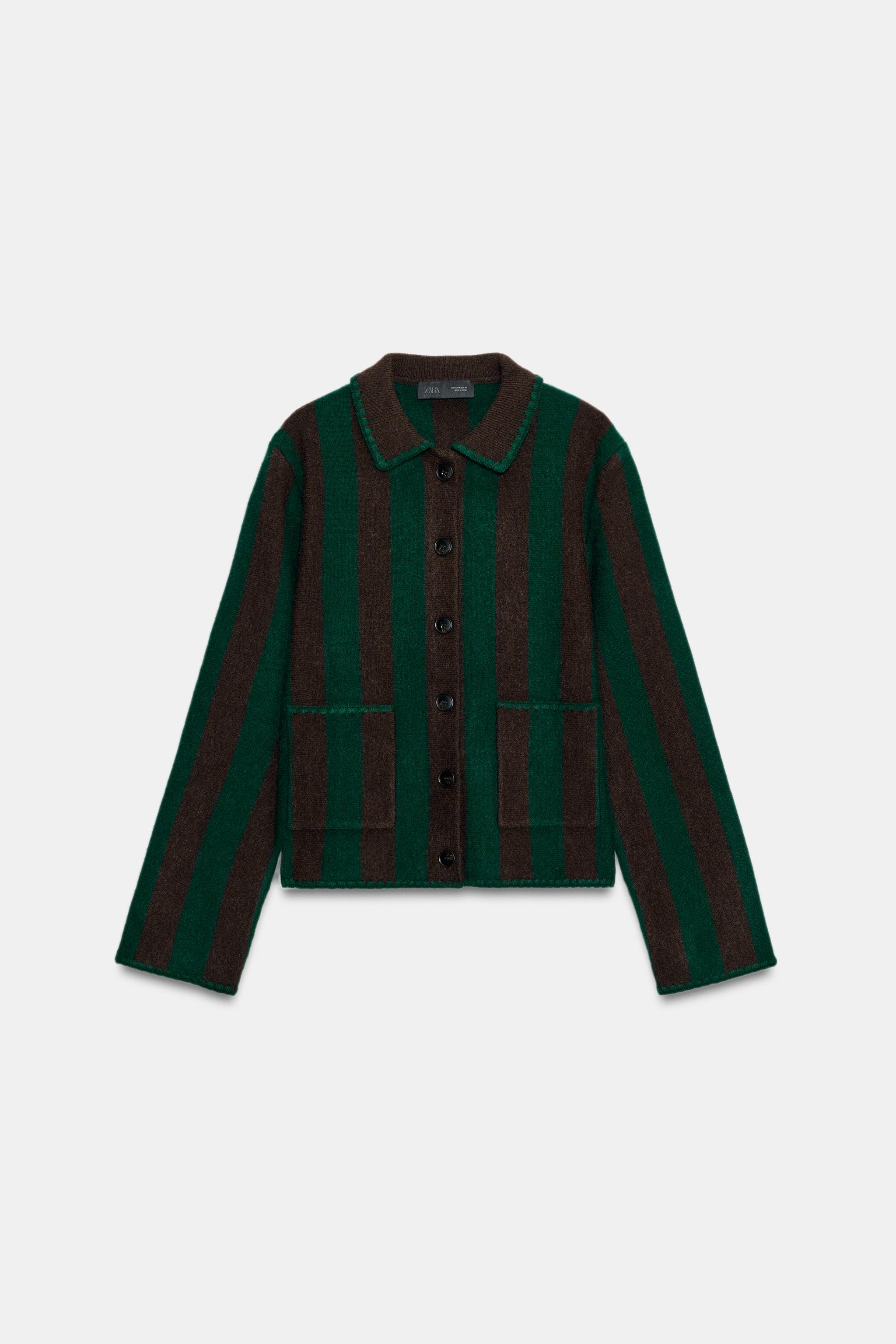 STRIPED CARDIGAN