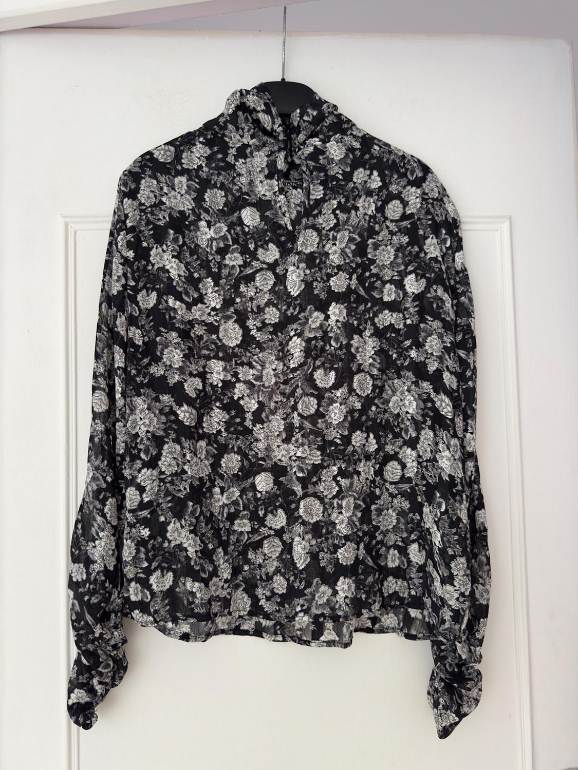 FLORAL PRINT BLOUSE - Image 2