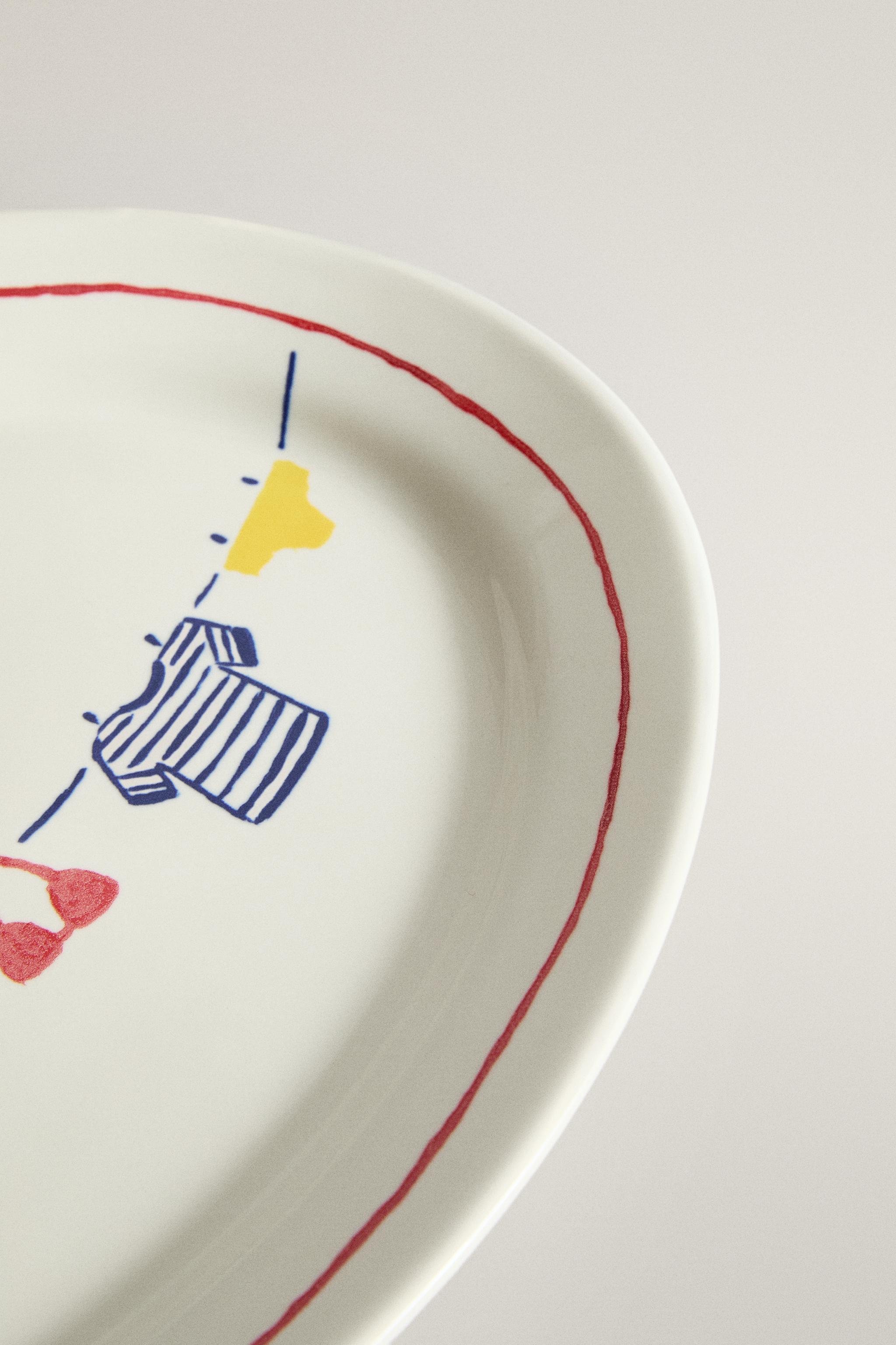 SUMMER STONEWARE SERVING DISH | DIEGO NINE