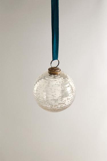 DÉCORATION SAPIN BOULE ORBITES NOËL - Argent de Zara - Image 1