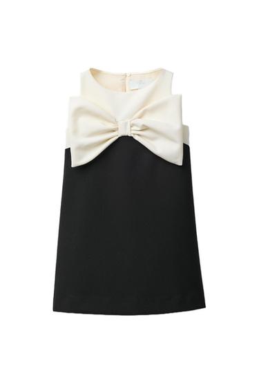 VESTIDO LAZO - Negro de Zara