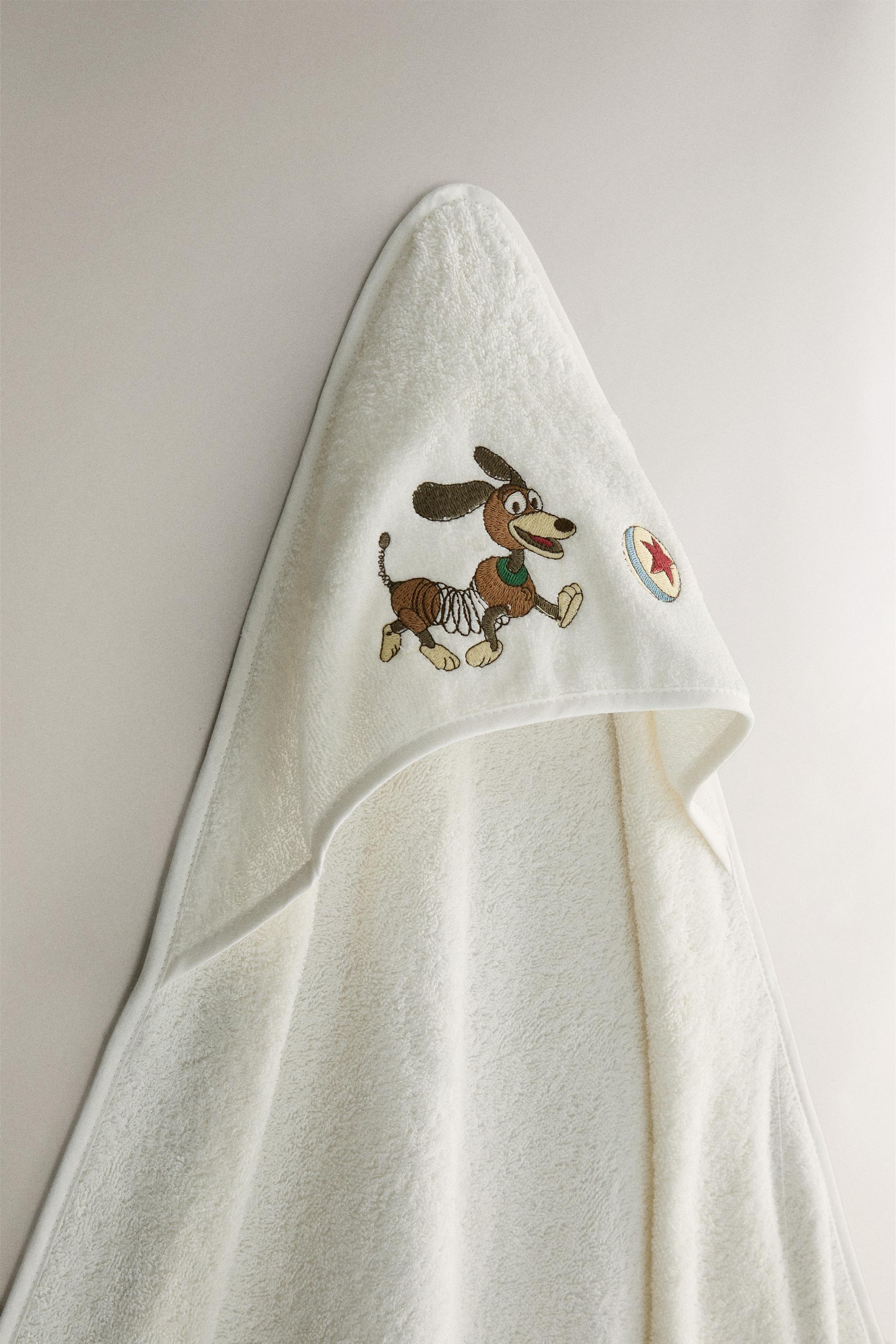 TOY STORY ©DISNEY/PIXAR HOODED BATH TOWEL Oyster-white ZARA