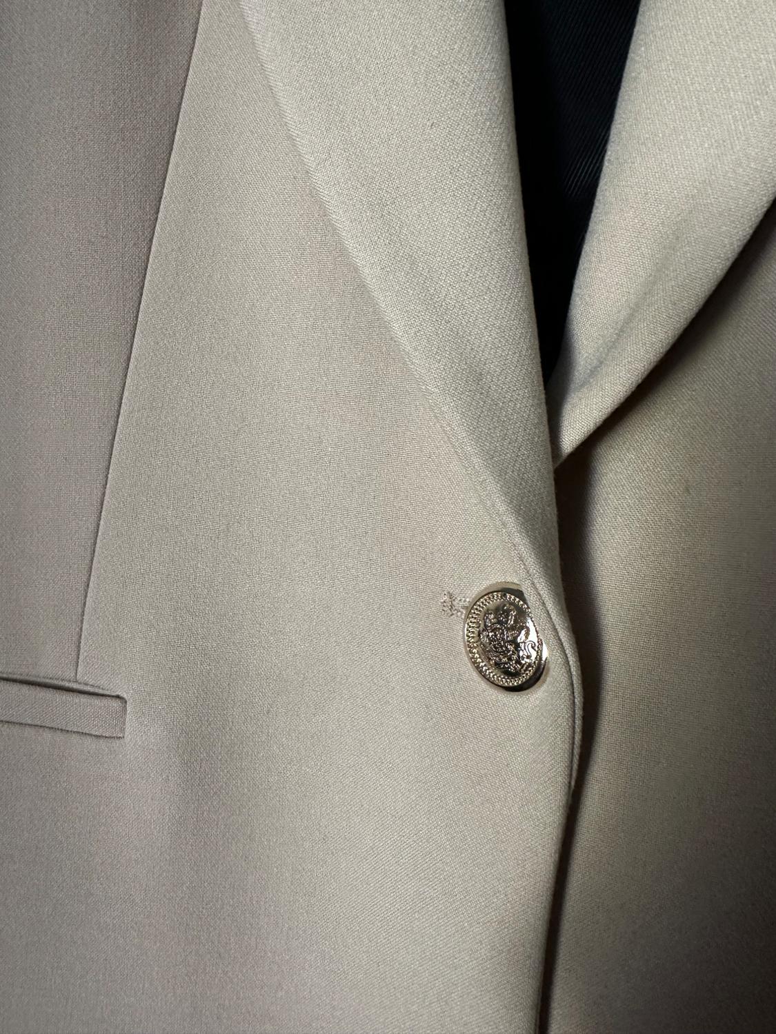 BUTTONED LONGLINE BLAZER - Image 3