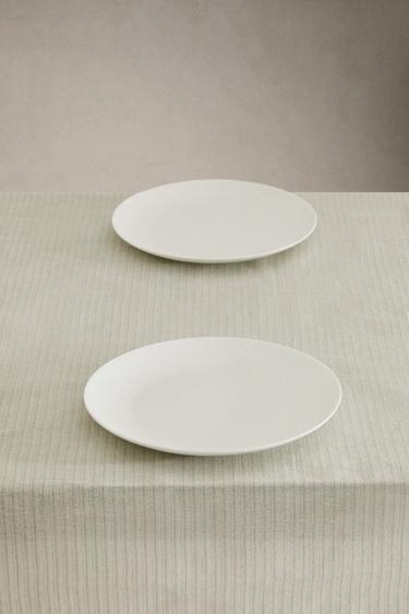 NAPPE RAYURES OVERLOCK - VERDÂTRE de Zara - Image 1