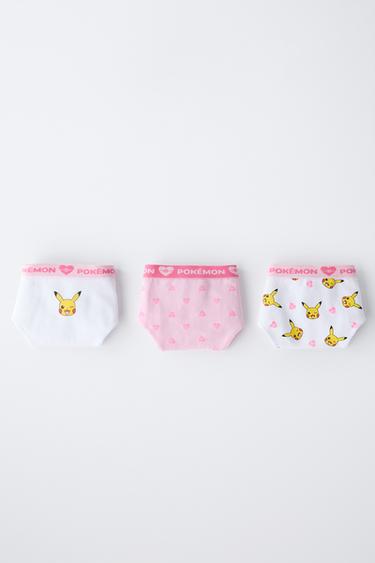 6-14 ANS/ LOT DE TROIS CULOTTES PIKACHU POKÉMON ™ - Rose de Zara - Image 4