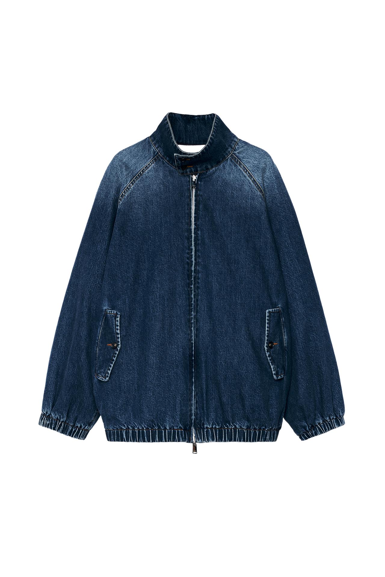 CONTRAST DENIM REVERSIBLE JACKET