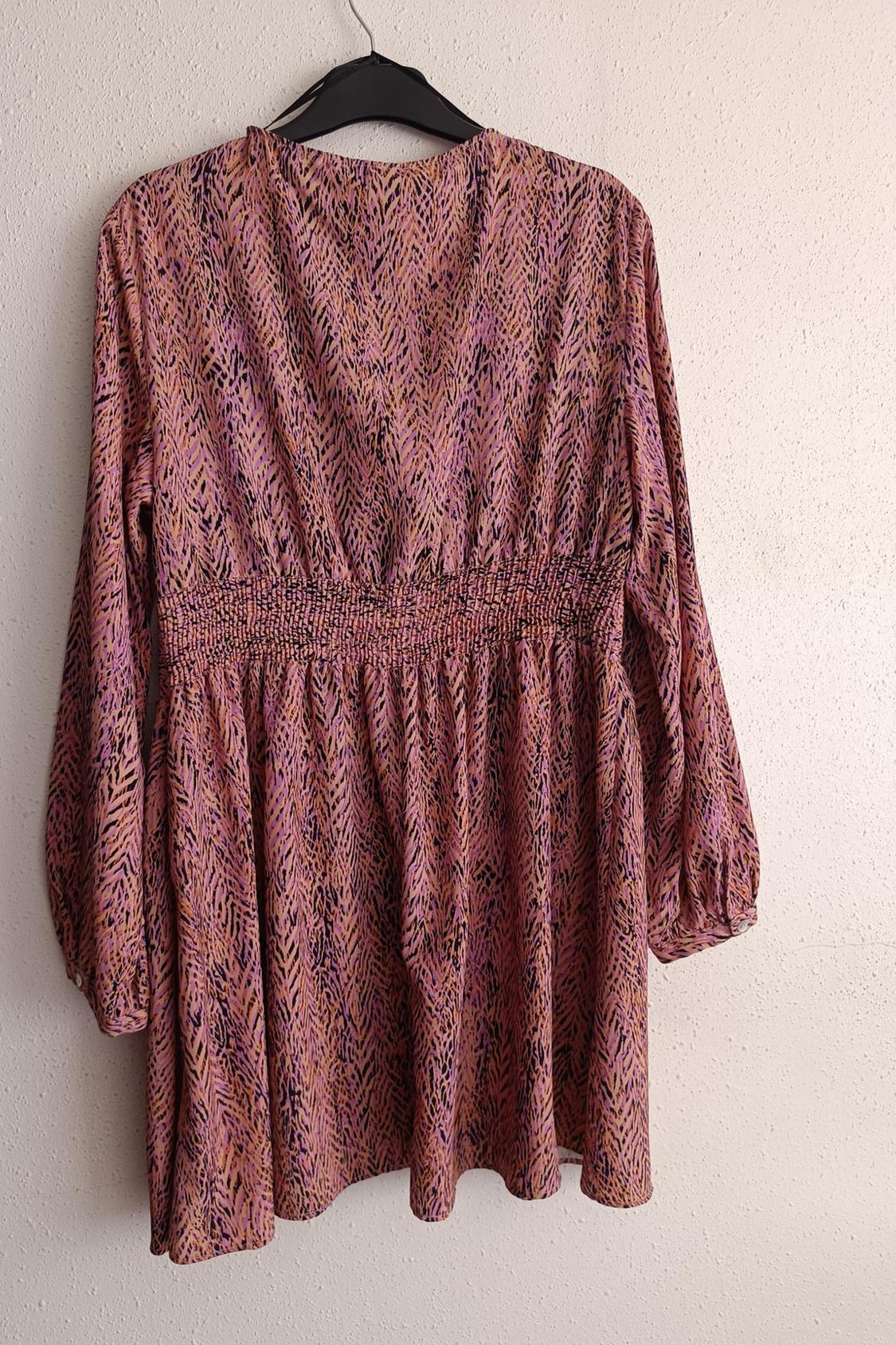 PRINTED MINI DRESS - Image 6