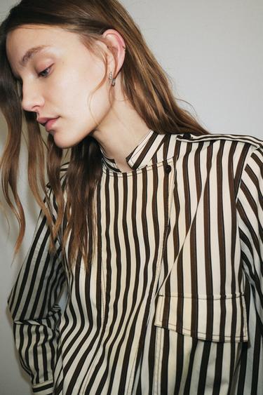 CAMISA DE RATLLES ZW COLLECTION - ratlles de Zara
