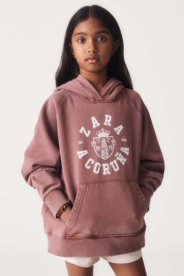 6-14 YEARS/ VARSITY 50TH ANNIVERSARY HOODIE - Brown by Zara - Image 0