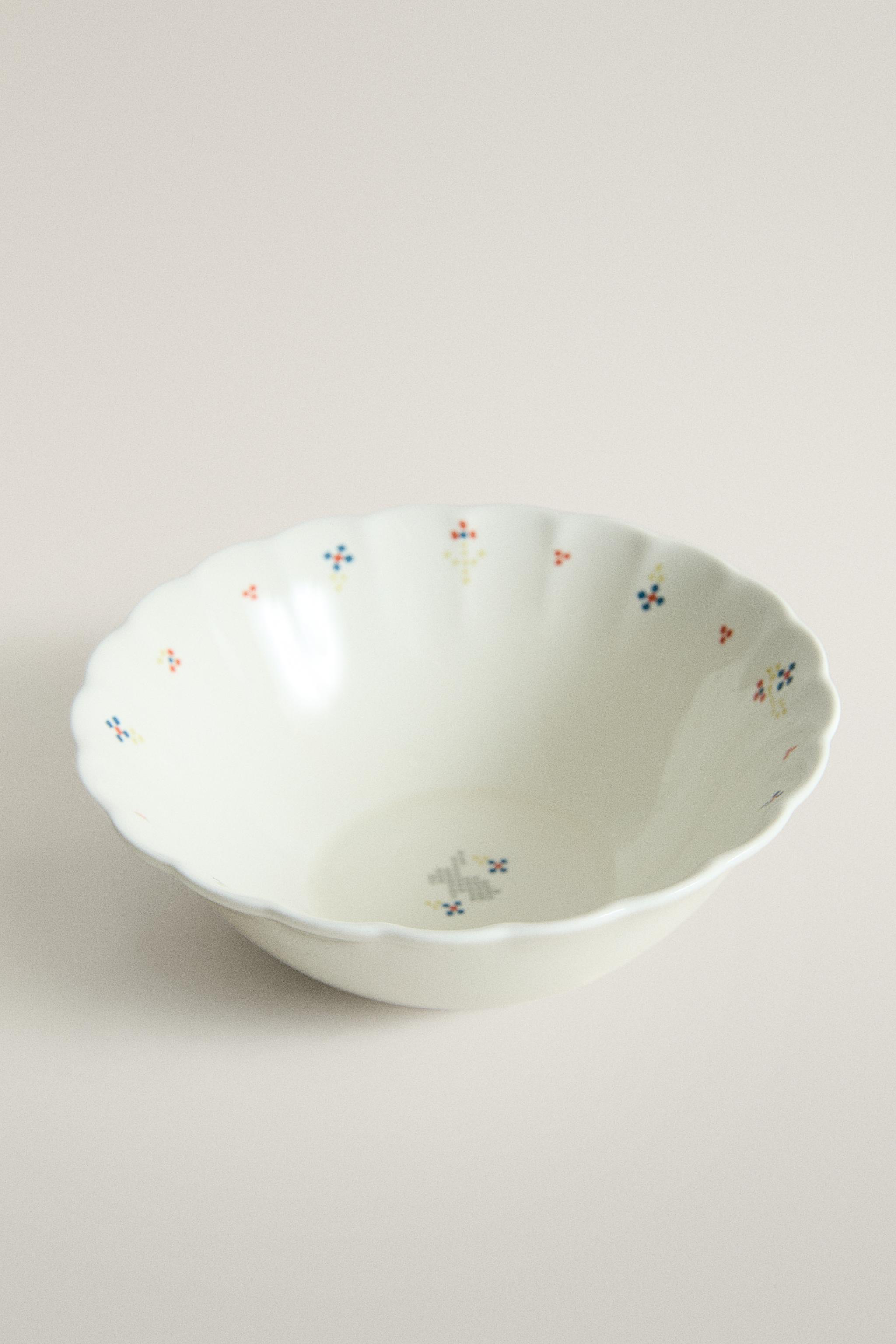KIDS' PORCELAIN BUNNY BOWL
