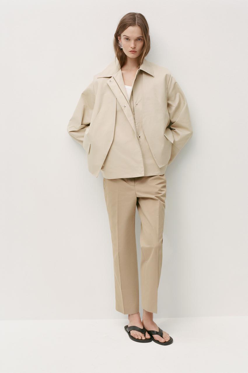 ZWコレクション ジャケット ベスト - サンド | ZARA Japan / 日本