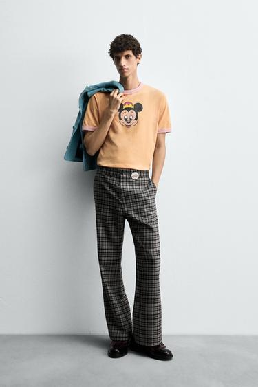 ТЕНИСКА С МОРТИ HARRY LAMBERT FOR ZARA X DISNEY - Горчица от Zara