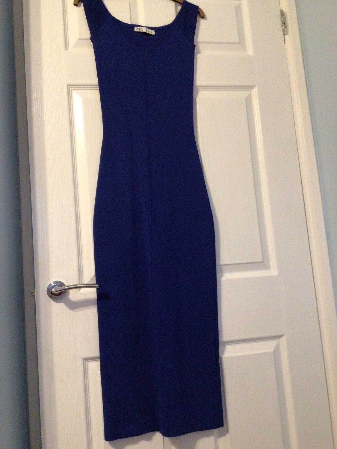 PLAIN KNIT FITTED DRESS - Image 2