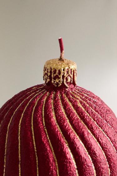 BOUGIE BOULE DE NOËL - Rouge de Zara - Image 3