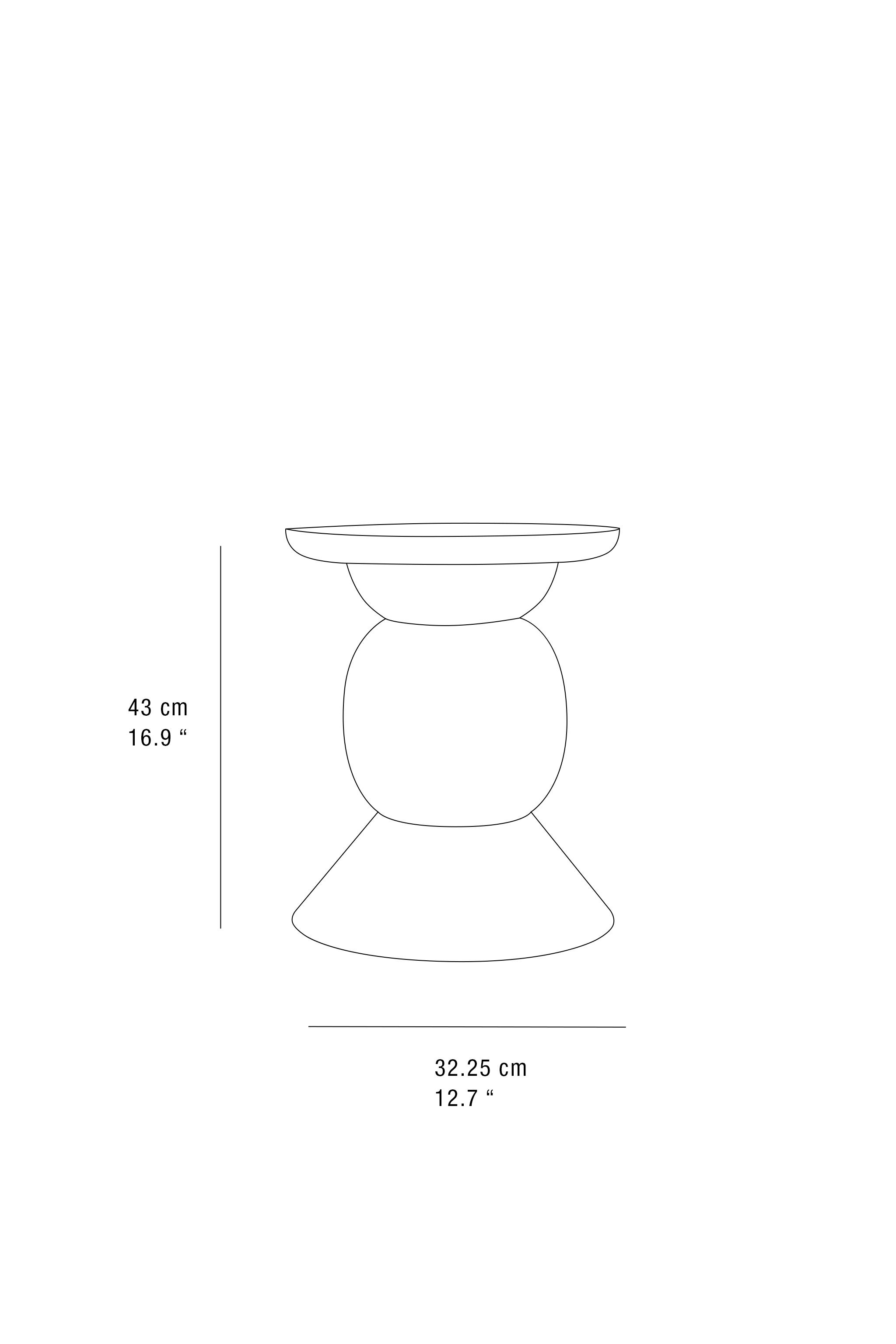 グロス＆マット サイドテーブル X COLLAGERIE - マスタード | ZARA