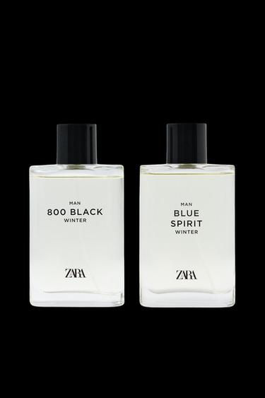 MAN 800 BLACK WINTER EDP + MAN BLUE SPIRIT WINTER EDP 2 X 90ML (3.04 FL.OZ) -  by Zara - Image 0