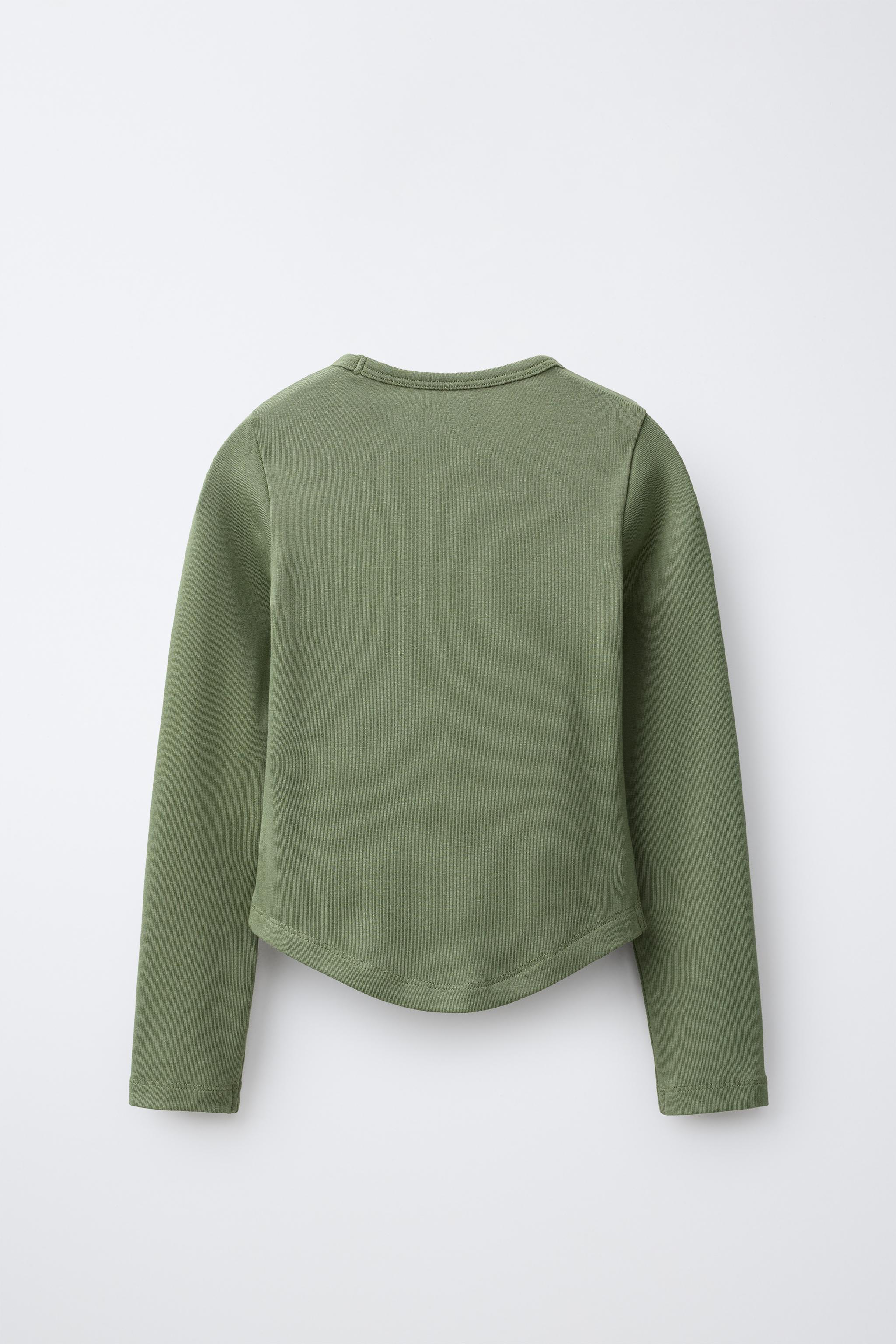 SOLID MODAL T-SHIRT — Khaki