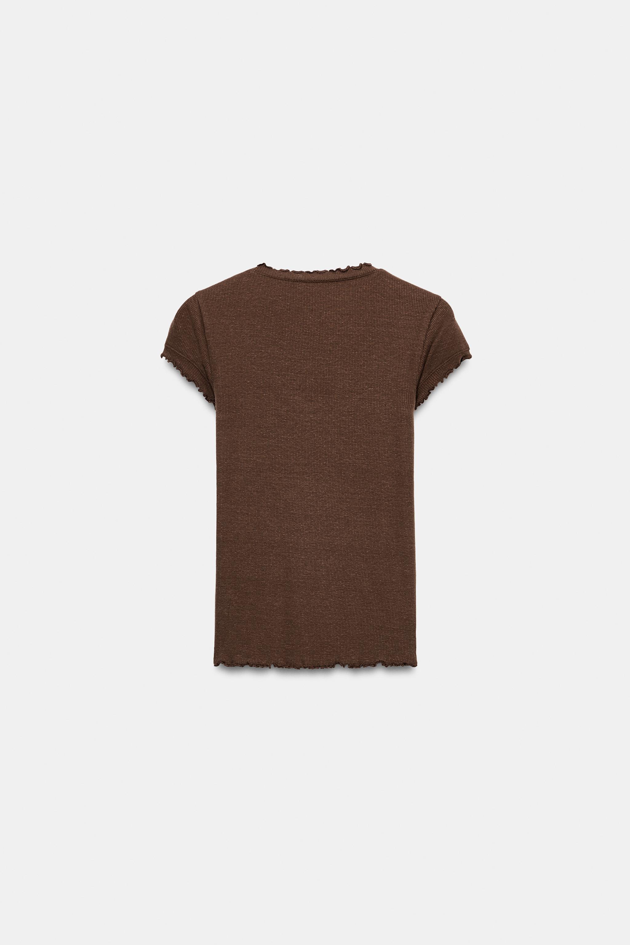 SHORT SLEEVE LINEN T-SHIRT
