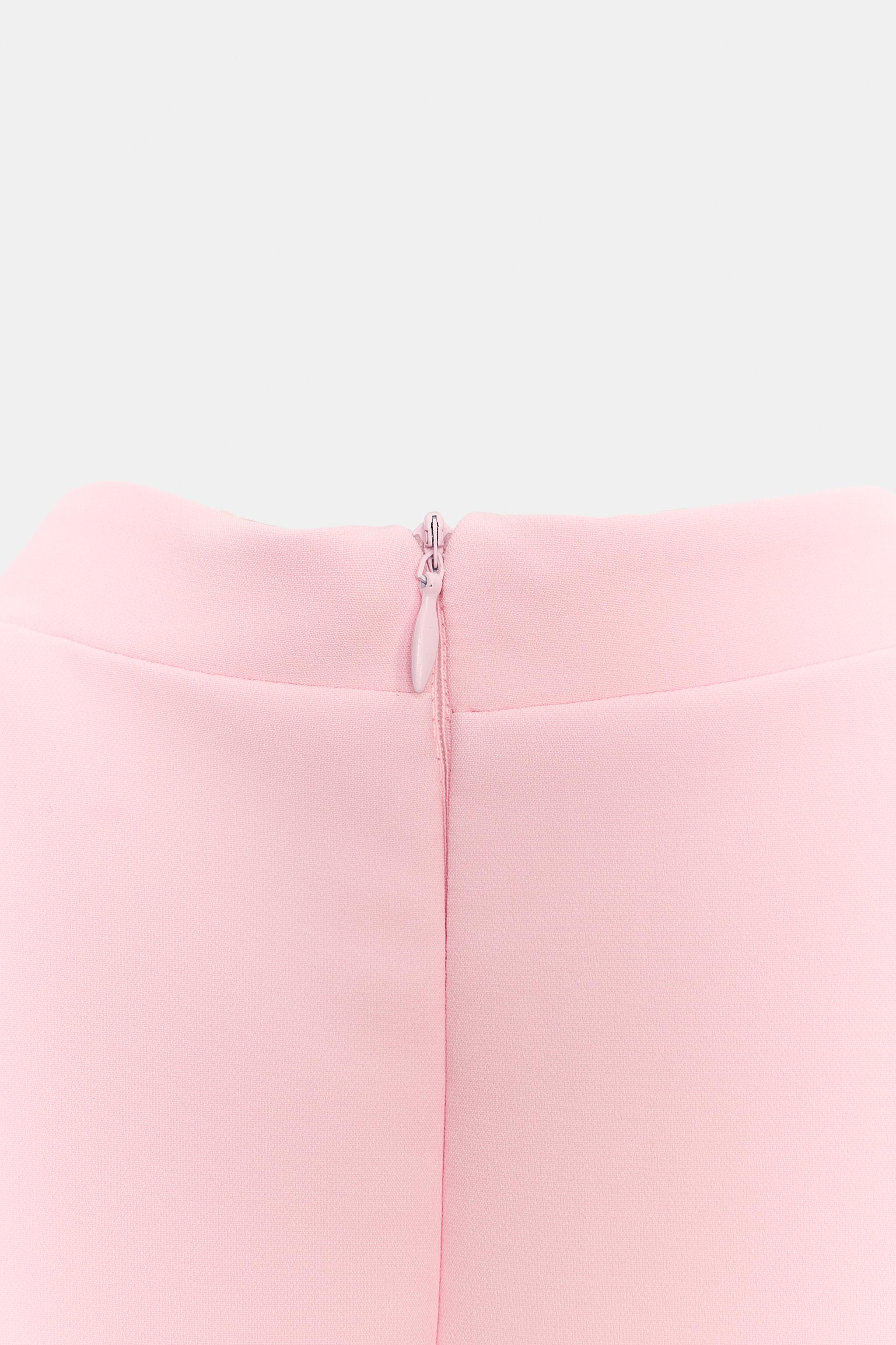 Zara YIRTMAÇLI MİNİ ELBİSE görsel 8