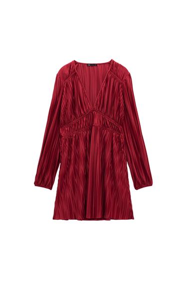 PLEATED DRESS