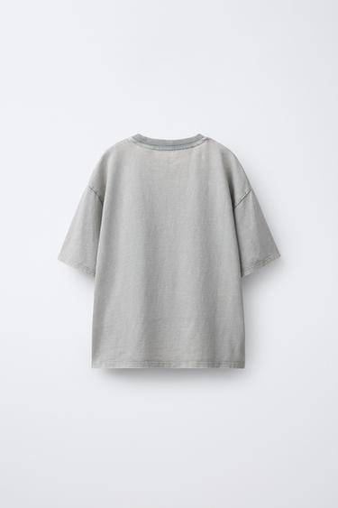 T-SHIRT IMPRIMÉ BLINK-182 © - Gris de Zara - Image 1