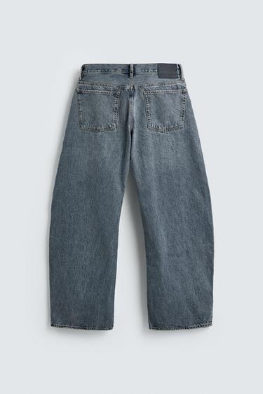 JEAN BARREL FIT - Bleu délavé de Zara - Image 8