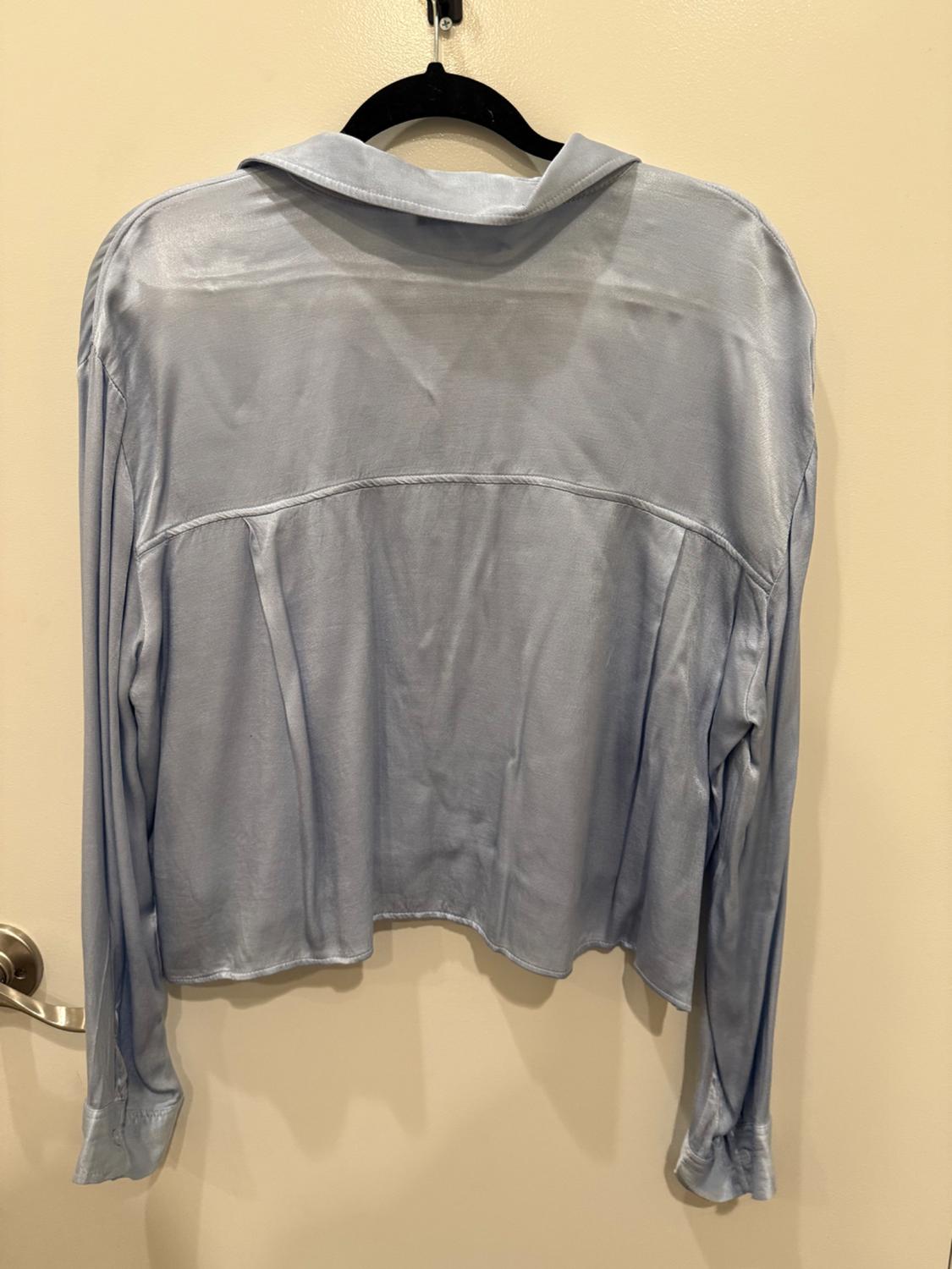 CAMISA SATINADA BOLSILLO
