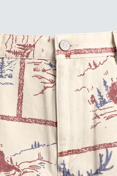 PANTALON À IMPRIMÉ COMICS - 028 de Zara - Image 8