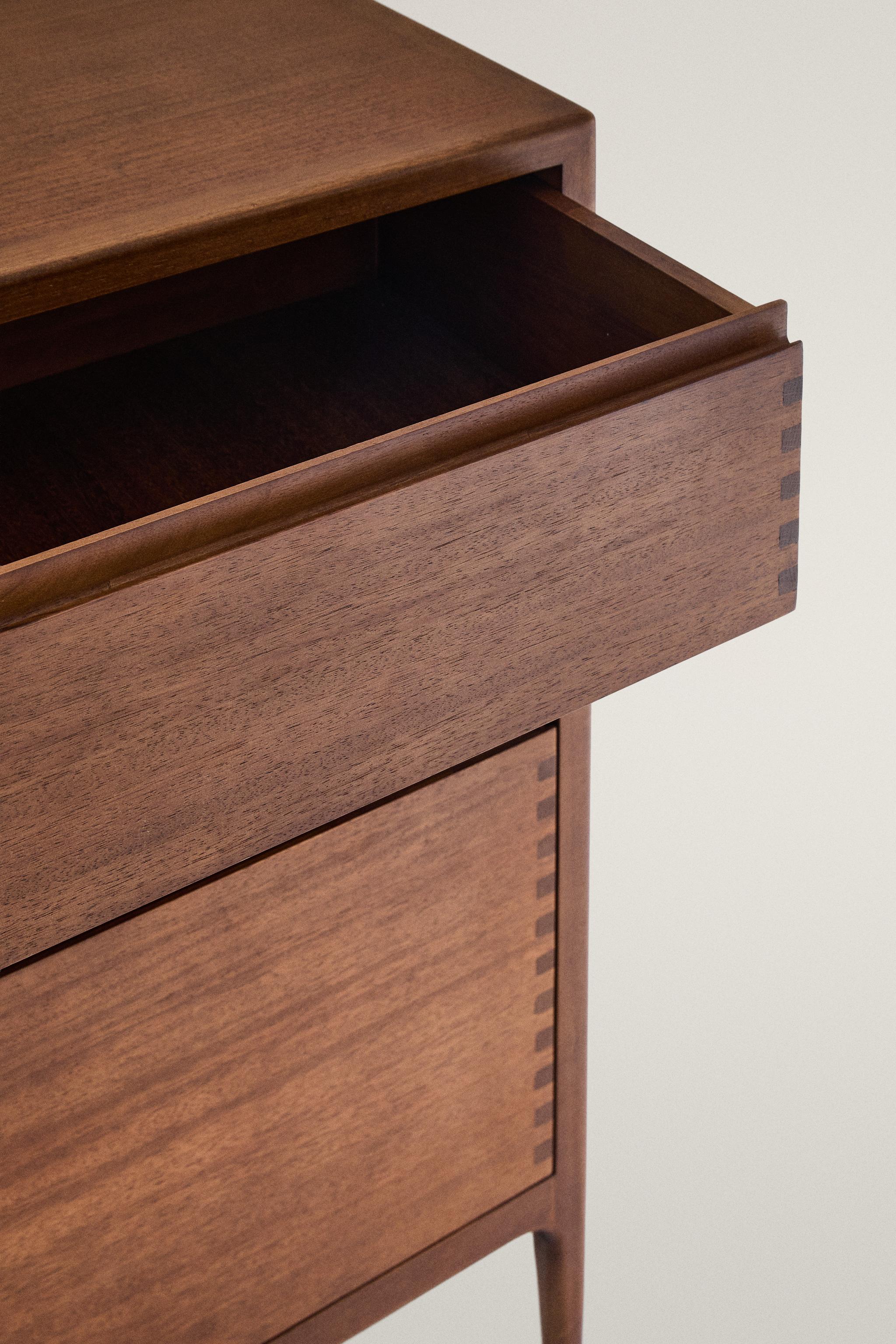 THREE-DRAWER WOODEN DRESSER - Brown | ZARA Canada
