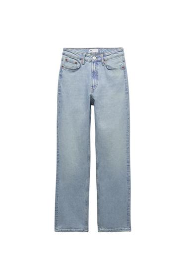 HIGH-RISE STOVE PIPE TRF JEANS