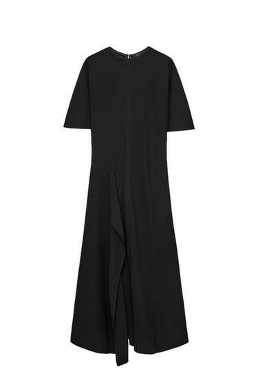VESTIDO MIDI ZW COLLECTION - Negro de Zara