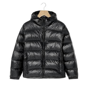 PROŠÍVANÁ BUNDA S 80 % PEŘÍ A 20 % PEŘÍM - Uhlí od Zara