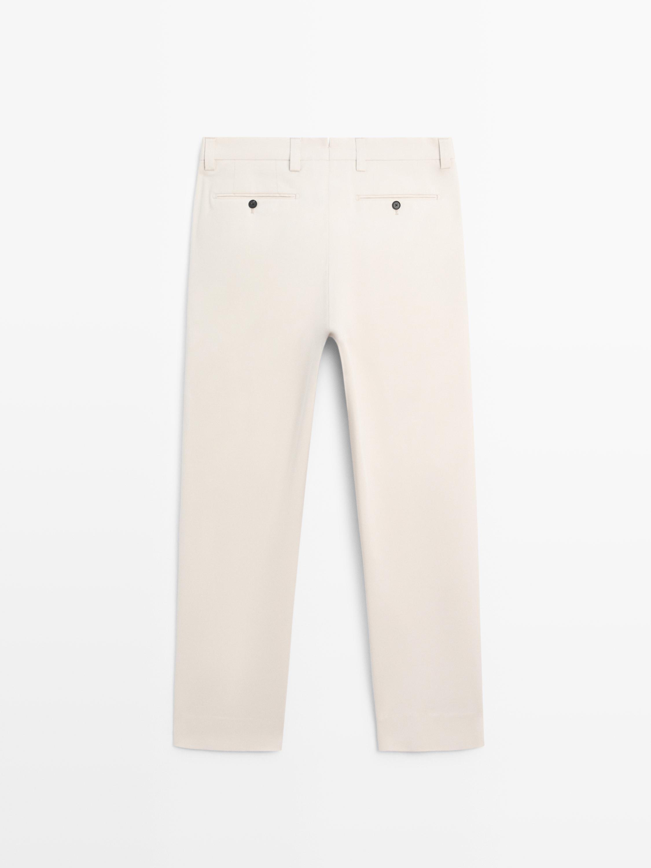 Pantalon barrel fit tailoring