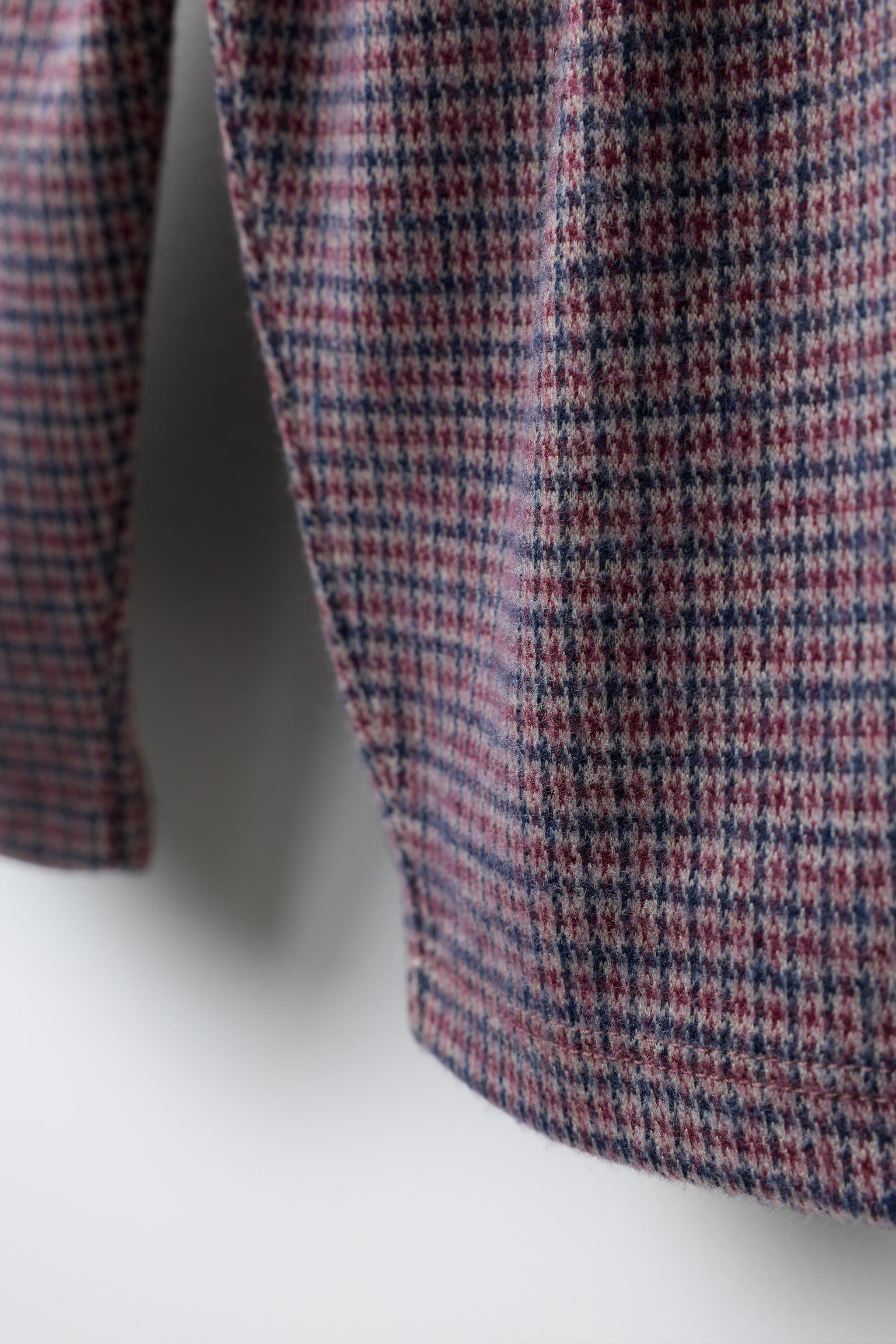 PLAID CULOTTE PANTS