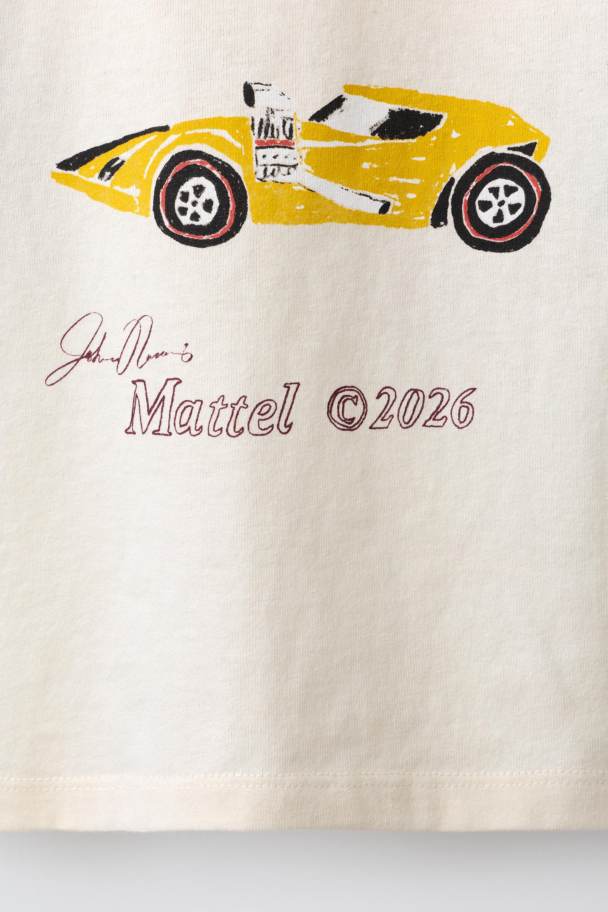 Детские футболки Zara HOT WHEELS MATTEL © GRAPHIC T-SHIRT — фото 5